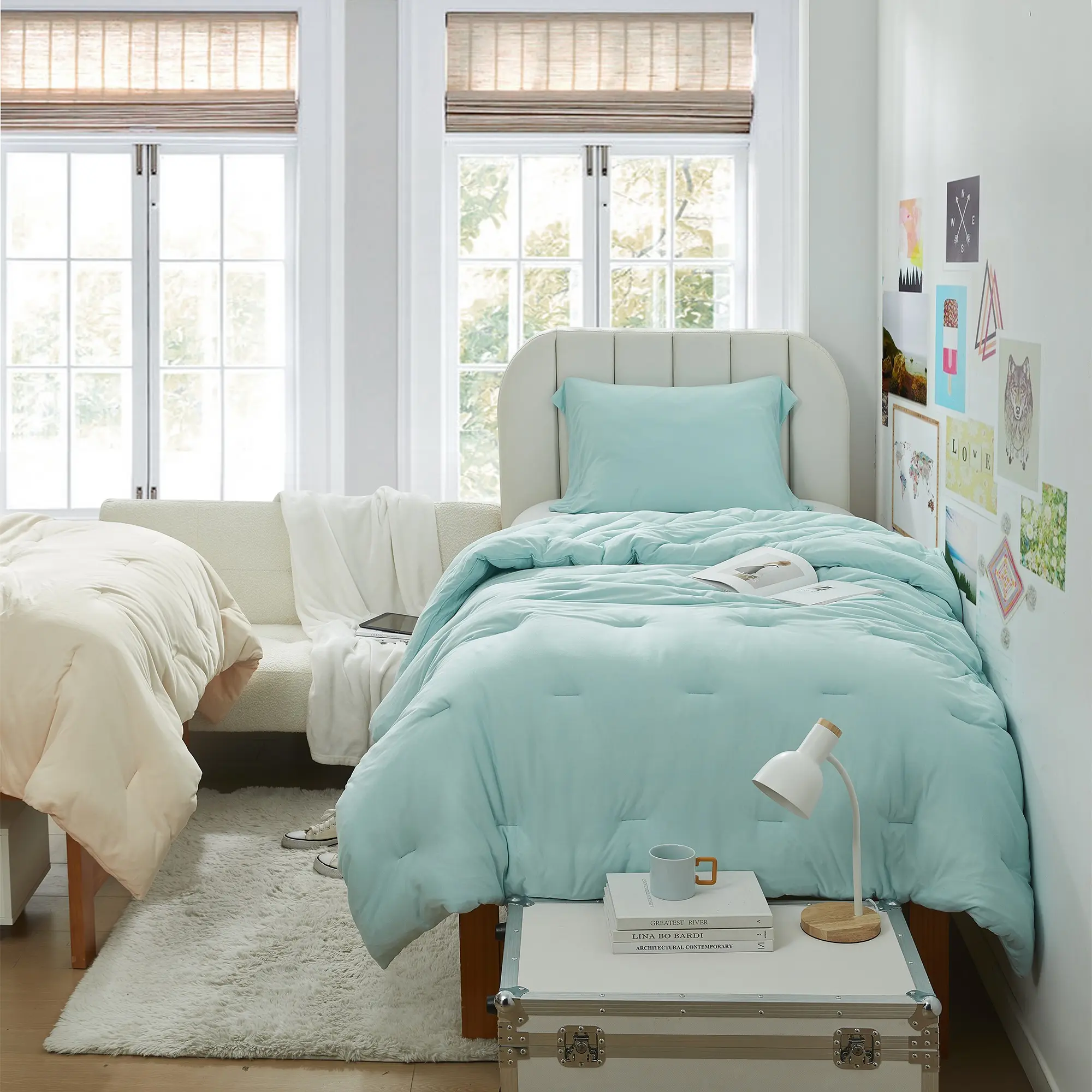 Bamboo Glacier - Coma Inducer Twin XL Comforter Set