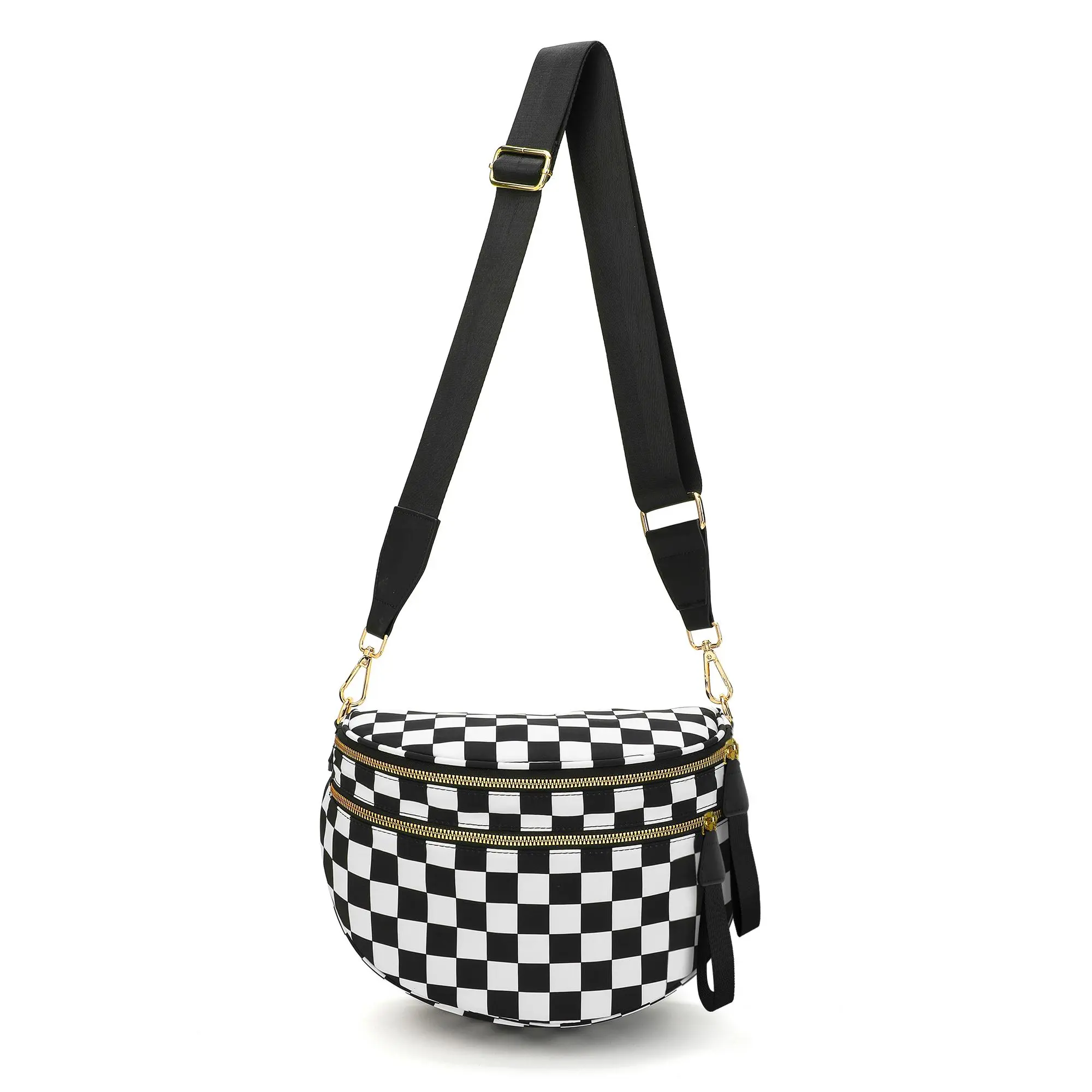 Black and white Checkered