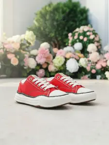 Vintage Patchwork Low Top Sneakers Trainer, Casual Textile Upper, Thick Sole Height Increase, Unisex All-Season Sports Shoes, Medium Width