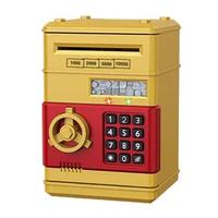 Gold password piggy bank-mini-english color box
