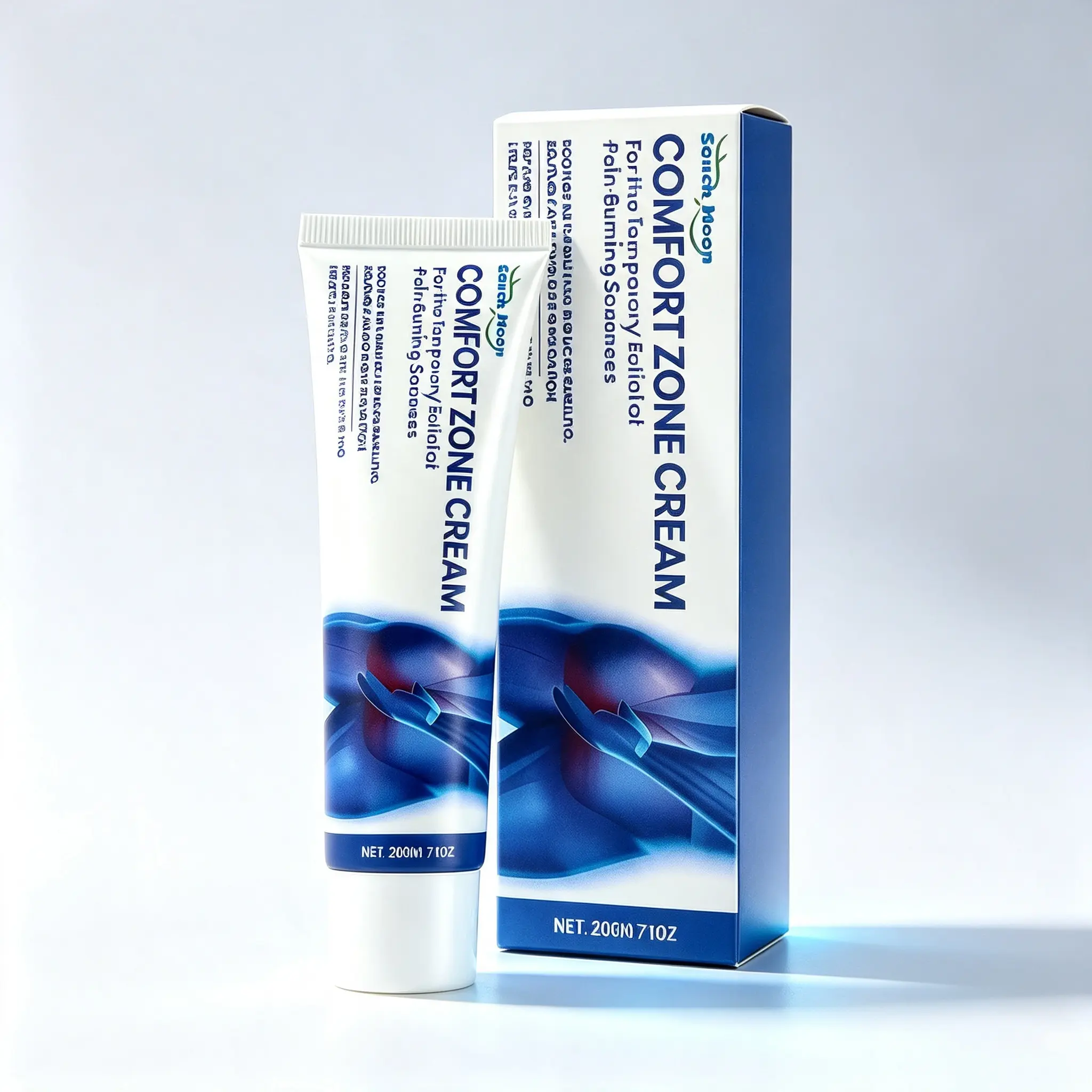 Natural Comfort Zone Body Cream - Hypoallergenic, Gentle, Calming Daily Body Care Moisturizer for Perianal & Sensitive Area Irritation Relief