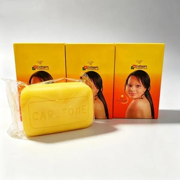 This 3-pack carotene cleansing soap refreshes your whole body every shower!