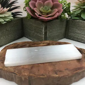 SATIN SPAR (SELENITE) CHARGING PLATE