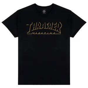 Thrasher Magazine Shadow Mag Logo T Shirt