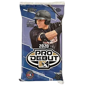 2020 Topps Pro Debut Baseball Jumbo Pack (24 Cards)