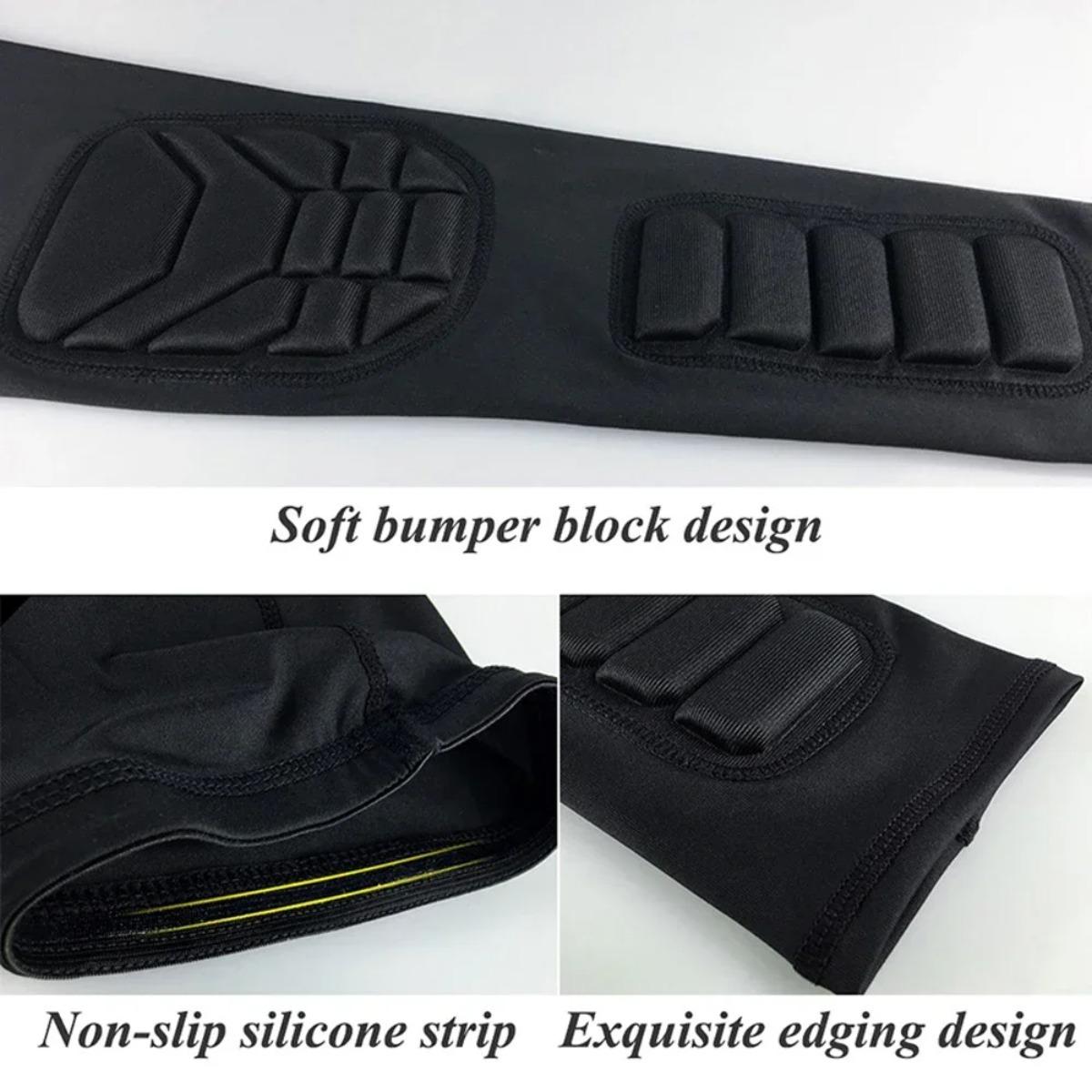 Honeycomb Impact Knee Pads Long Length Sports Protective Gear Basketball Cycling Breathable Anti Collision Leg Sleeve Patella Support Adult