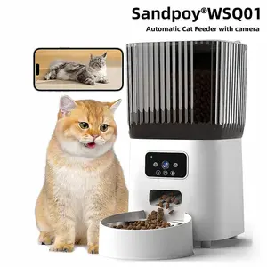 Sandpoy 6L Automatic Pet Feeder with Camera – App Control, Voice Call, and Remote Monitoring