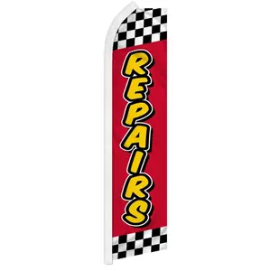 Red Checkered Wind-Resistant Polyester Banner - Festive & Party Backdrop for Home Supplies, Banners