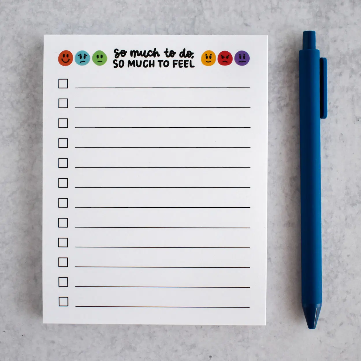So Much To Do / Feel Notepad