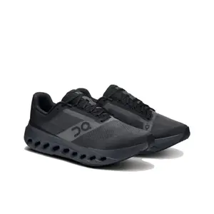 All Season Lightweight Solid Knit Mesh Hollow Platform Running Sneakers, Ultra Soft Foam Cushion Wave Hollow Thick Midsole, Matte Dark Gray Neutral Tone Anti Slip Rubber Outsole, Minimalist Low Top Da