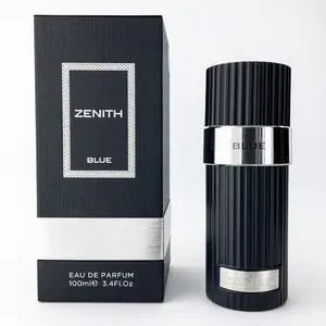 Zenith Blue Eau de Parfum for Men, Aromatic Spray Cologne with Scent Notes of Bergamot, Lavender, and Ambroxan, 3.4 oz, Spray Cologne Men's Fragrance