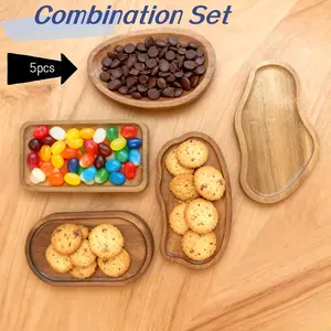 5 Pack Easy Clean Holiday Trays for Indoor Outdoor Decor Christmas Tree Mats Waterproof Durable Decorative Storage Solution Set