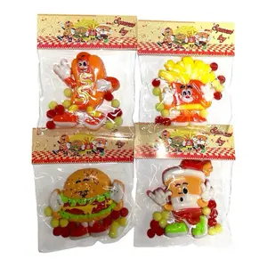 Fast Food Squishy Stress Taba Relief Fidget Toy - Cute Burger Fries Hot Dog Soda Squeeze Sensory Toy for Kids and Adults, Soft Desk Toy