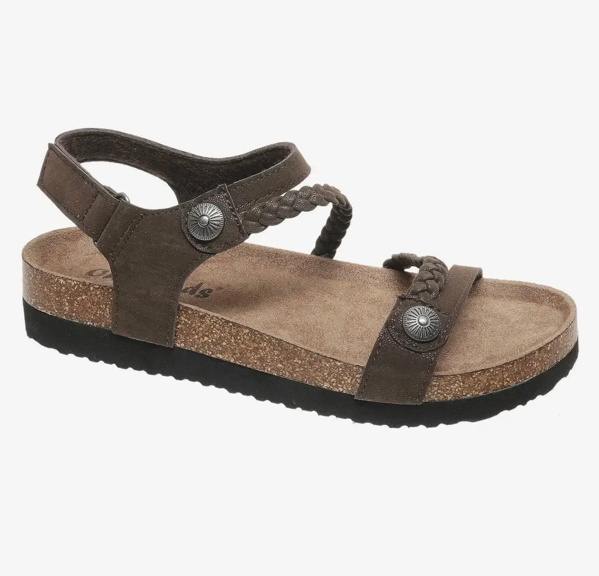 Outwoods Prime Braided Sandals Brown 6, 8-11