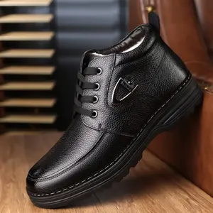 New Thick Warm Cotton Shoes and Boots for Men