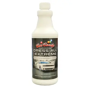 Car Candy Dress All Extreme - Concentrated Water Based Silicone Dressing with Pleasant Clean Fragrance for Vinyl Rubber & Plastic Surfaces 32 FL OZ