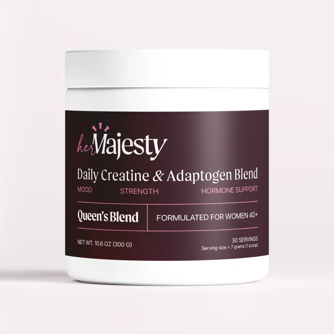 HerMajesty Queen's Blend — Daily Creatine for Women 40+ Wellness Drink