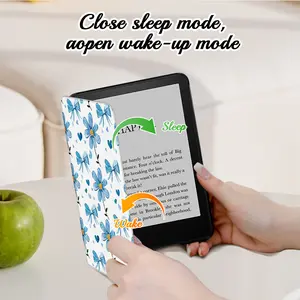 1 Pcs modern and simple e-book reader case Compatible with Kindle 6" (10th Generation, 2019), Kindle Paperwhite 7" (2024),With sleep/wake function,Practical gifts exclusive to members