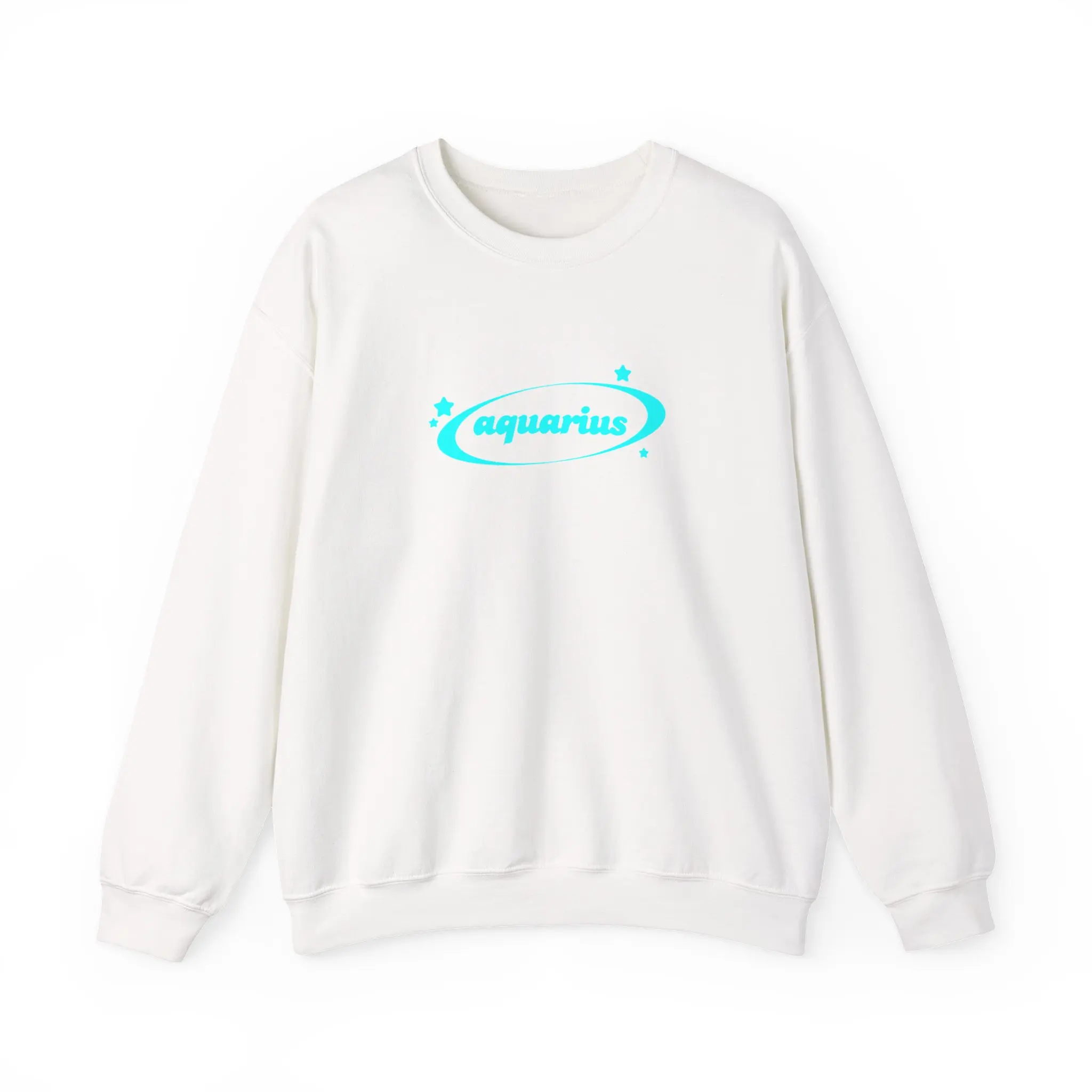 aquarius (cyan) crewneck sweatshirt