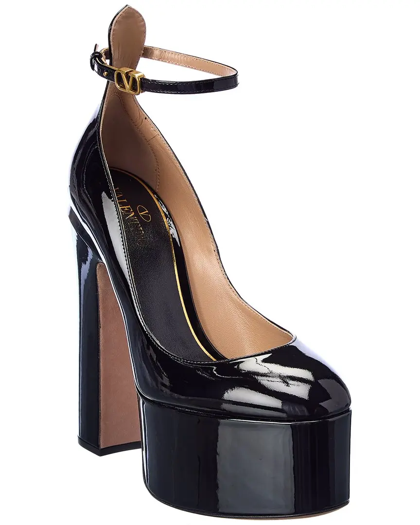 Valentino Go 155 Patent Platform Pump