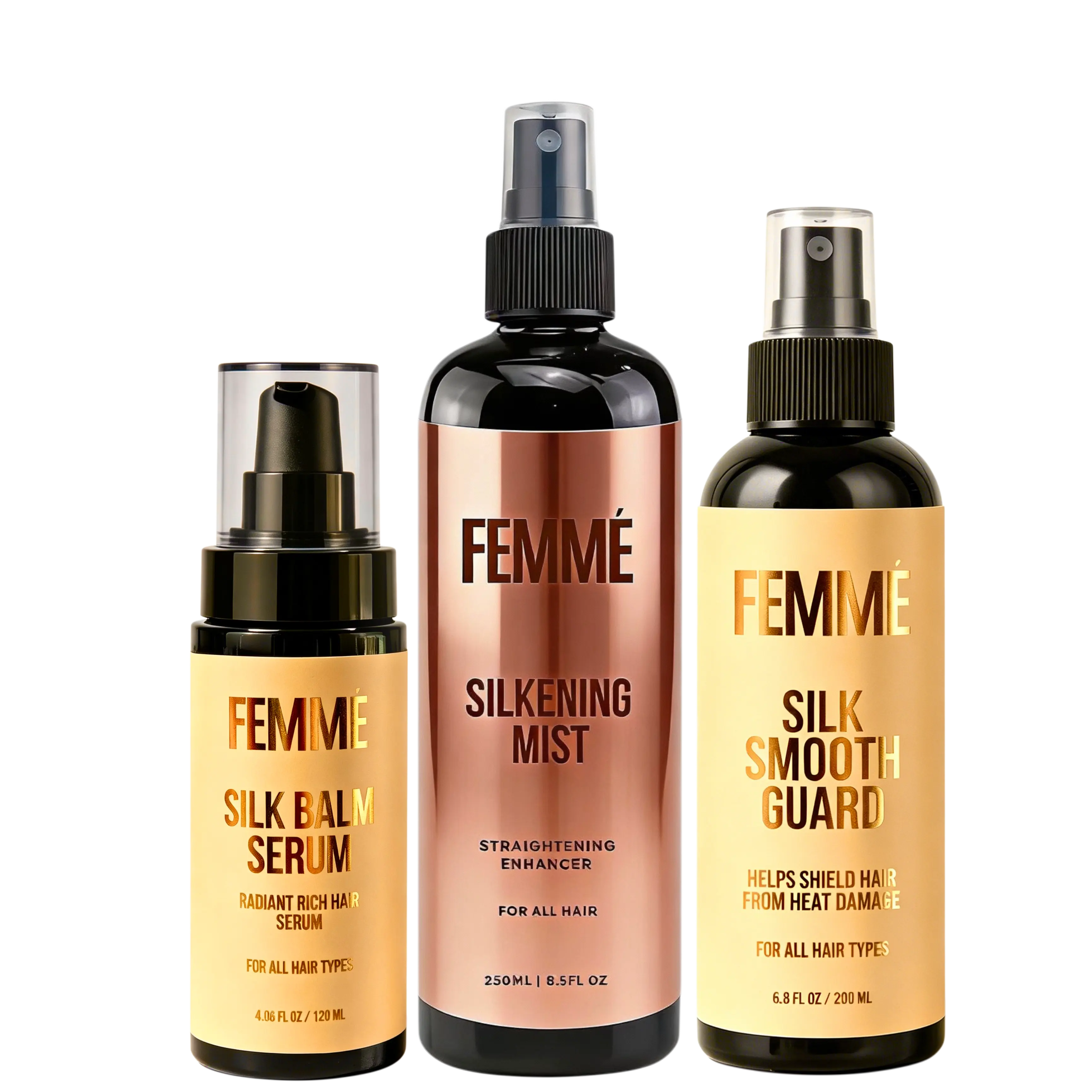 FEMMÉ Silk Trio Bundle