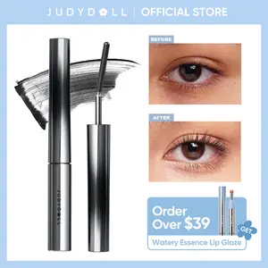 JUDYDOLL 3D Curling Eyelash Iron Mascara, Black & Brown, Curling & Lengthening, Long-Lasting, Waterproof, Smudge-Proof, 24-Hour Wear, Natural Extension, Thickening Effect, Ultra Fine Volumizing Mascara, Cosmetics, Valentines Day Gift, New Year, Merry Gift