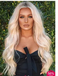 Balance for Custom Wig- Blonde Beauty Waves Virgin Human Hair Lace Wig!!