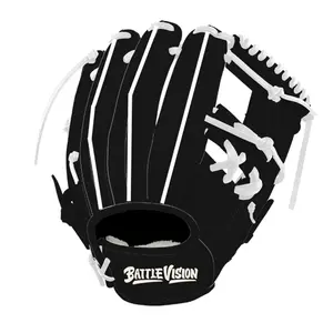 Battle Vision Baseball  Gold Custom Baseball Glove - Fully Customizable