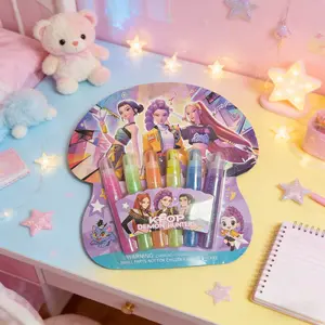 Six Color Gold Glitter Gel Silver Flash Glue Paper Craft DIY Handmade Pearl Gold Powder Pen Accessories, Creative Art Supplies