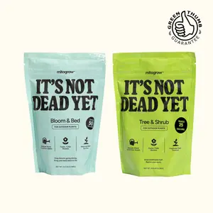 Mitogrow Outdoor Bundle - Half-Pound Bags of Bloom & Bed & Tree & Shrub Fertilizers for Outdoor Plants