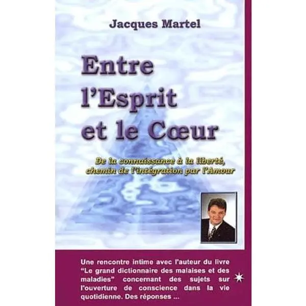 USED-Entre l'esprit et le coeur by Jacques Martel (Paperback)