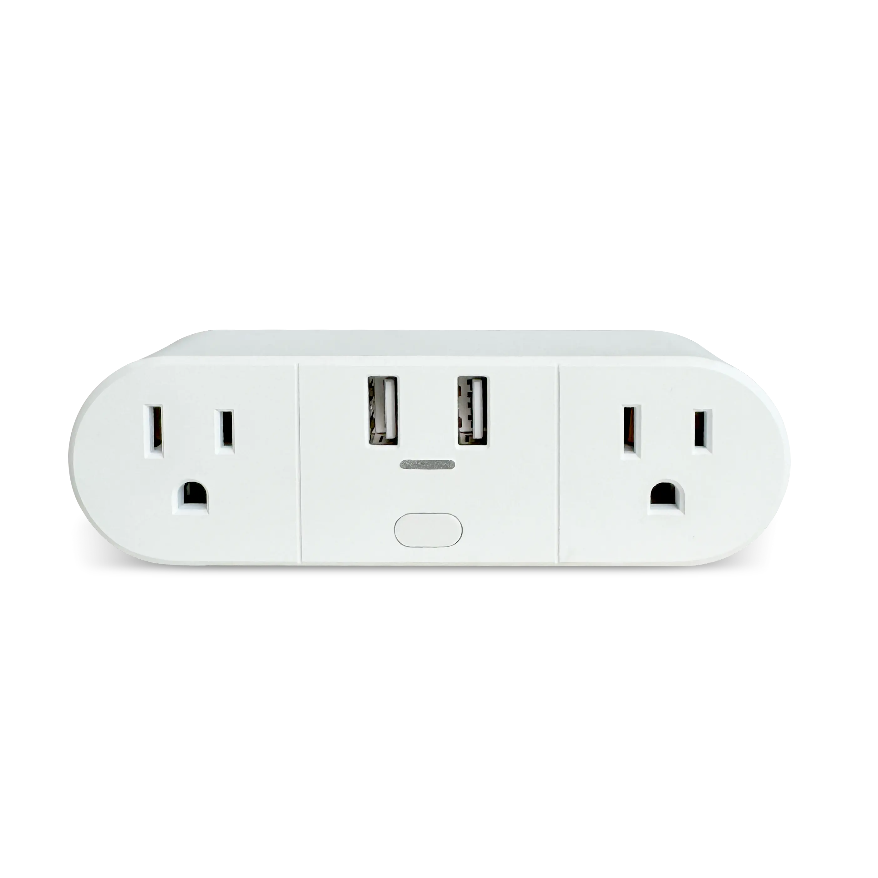 Emerson SmartVoice 4-in-1 Compact Wall Plug ES522 - Power Socket, USB Power Outlet, Universal Socket Wall Outlet Extender for Dorm Rooms, Living Rooms