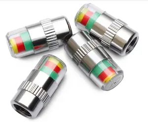 8 PCS Car Tire Pressure Monitor Valve, tire valve stem caps, car tire caps,tire pressure caps,Tire Pressure Monitor Valve Stem Cap for Medium-Sized, Small, Motorbikes, Bicycles