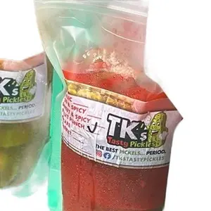 Fruit Punch and Pickles - Delicious Snack for Foodies