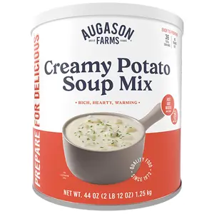 Creamy Potato Soup Mix Can, Emergency Food Supply, Everyday Meals, 36 Servings