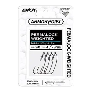 BKK Armor Point Permalock Weighted Hooks
