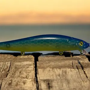 Hand-painted Custom Fishing Lure for Bass Pike Aggressive Strikes Durable Clear Coat Ships Fast from the USA