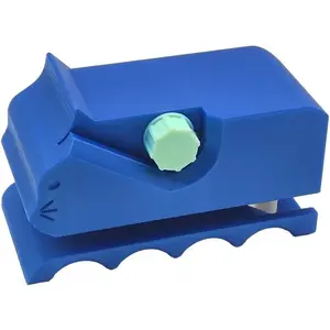 Cardboard Cutter for Cat Scratchers, DIY Handheld Cutting Tool for Making Cat Scratching Board Cat Bed (Blue)
