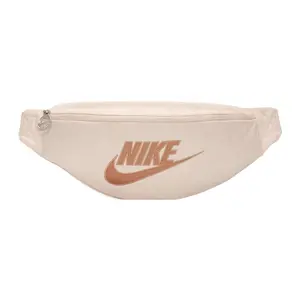 Nike Women's Casual Fabric Crossbody Waist Bag in Icy Guava and Amber Brown