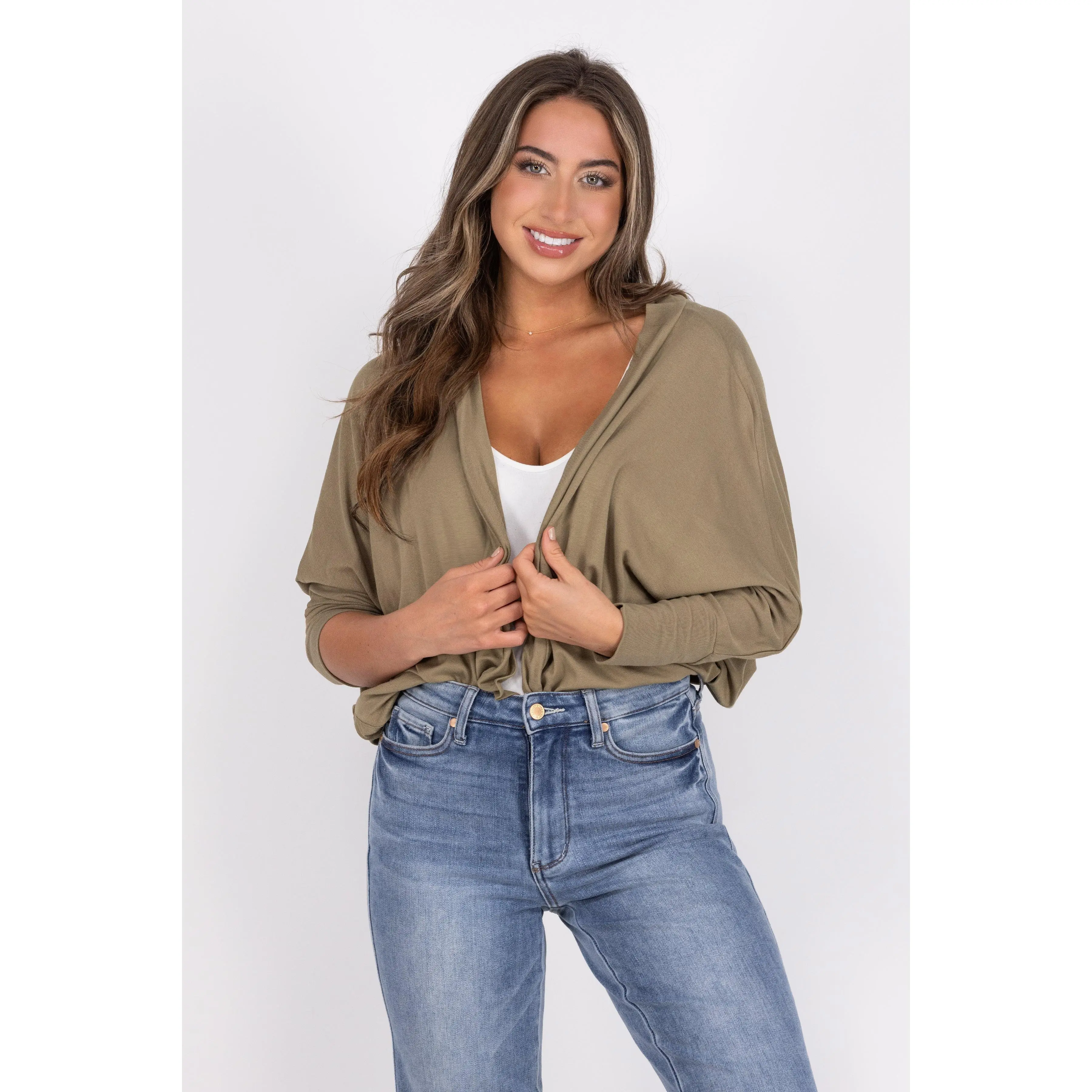 Drape Me In Goodness Cocoon Cardigan Fit Womenswear