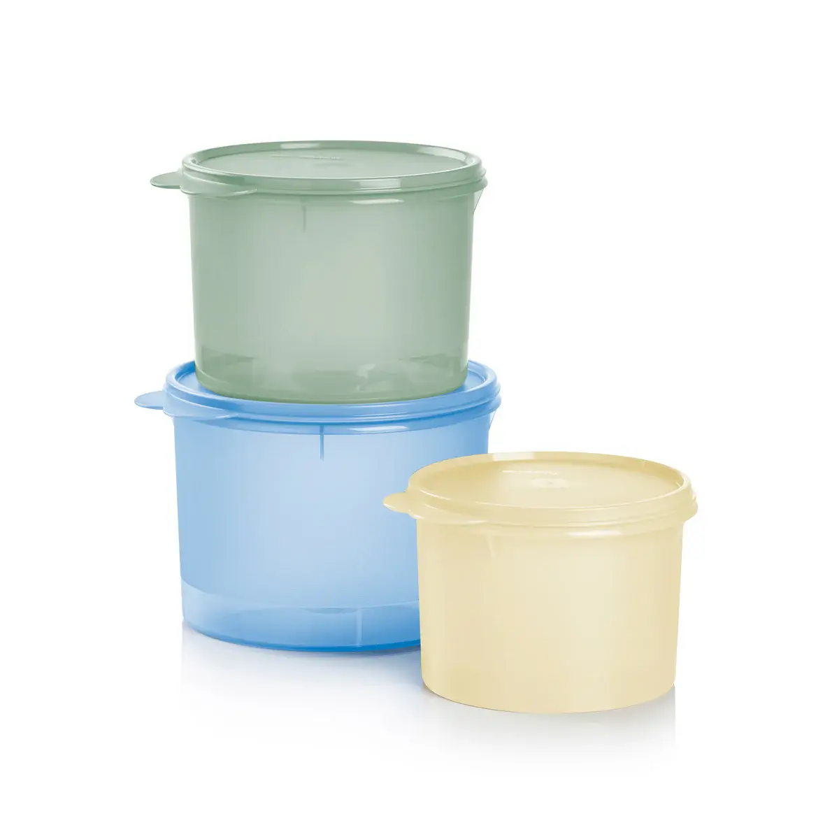 Tupperware Stackable Bucket Tupperware Classic Stacking Canister Set - Fun Spring Colors - TikTok Shop