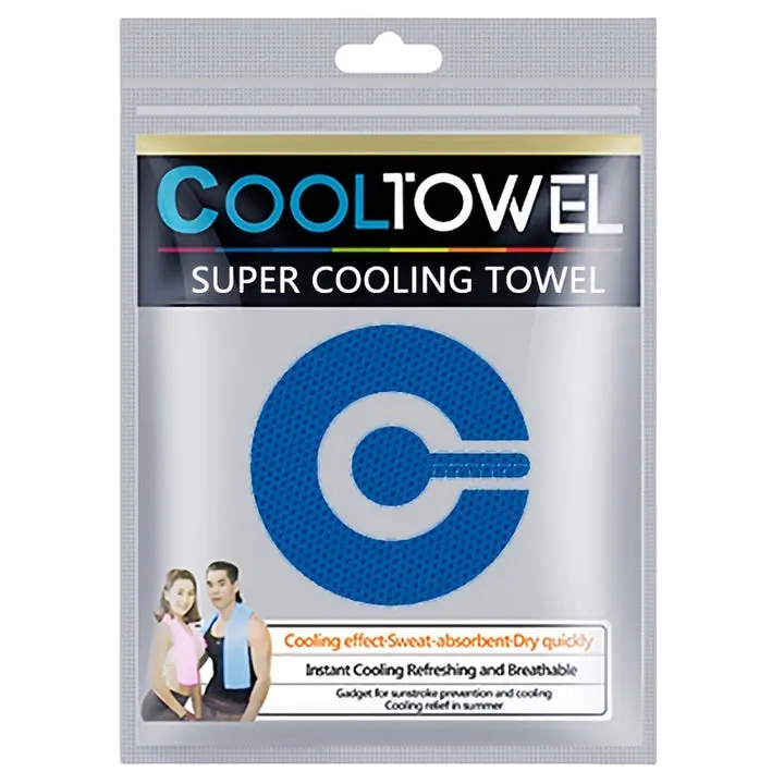Cooling Towel for Neck, Instant Cool Sports Towel for Gym, Running, Golf & Outdoor Heat, Reusable Quick Dry Chilling Towel