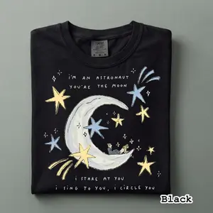 Comfort Colors Orbiter Lyrics Tee, Noah Astronaut Shirt, Music Fan Gift, Indie Folk Shirt, Divide Tour, Unisex Crew Neck Top, Casual Clothing