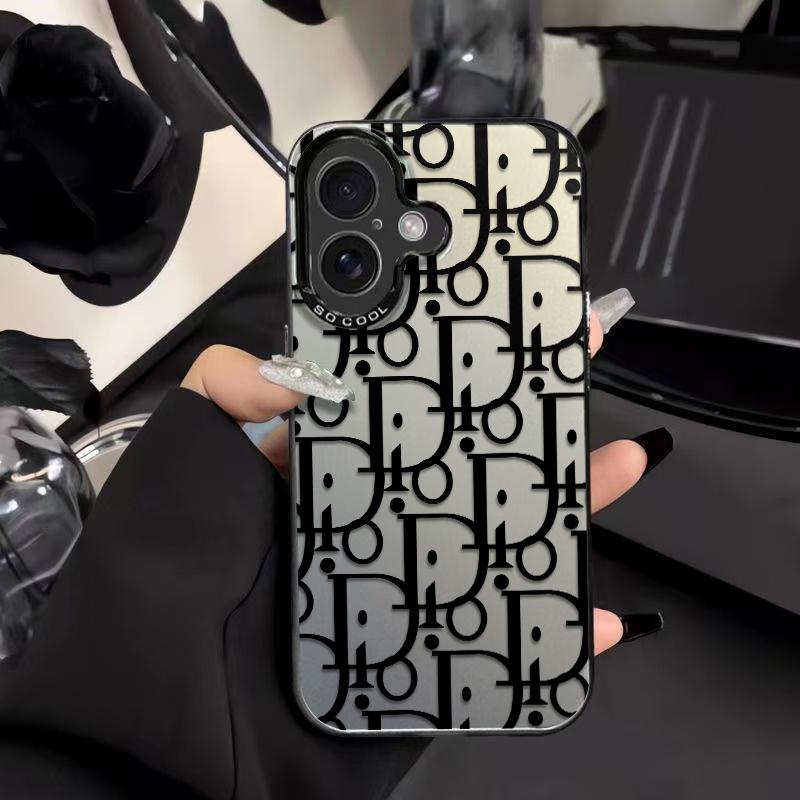 Sleek Modern Letter Pattern  Phone Case Durable Hard Acrylic Back Case With An Anti-Yellowing Coating, Made From High-Quality Designed For Reliable Drop Protection For Your Phone For iPhone 17.16.15.14.13.12.11.X.XS.XSMAX.XR.8.7
