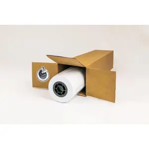 46lb Heavyweight Coated Bond , 36in x 100ft, 2" core, 1 roll per box