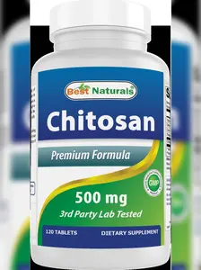 Best Naturals -- Chitosan -- 500 mg -- 120 Tablets Best Naturals -- Chitosan -- 500 mg -- 120 Tablets
