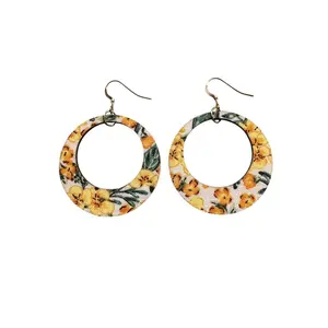 Sunshine Floral Hoop