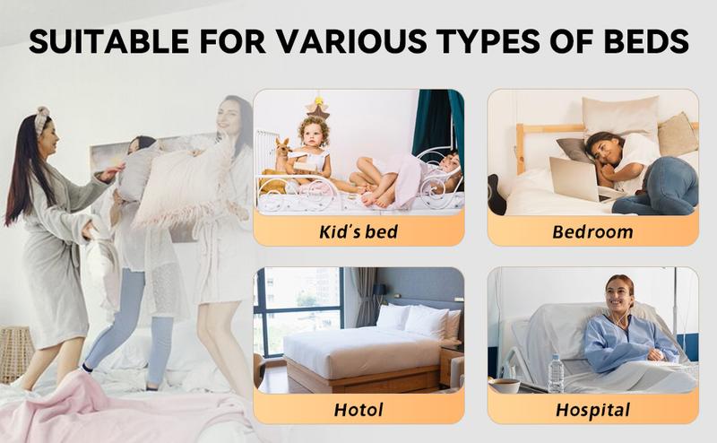 Bed Lock Sheet Holders ，Bed Sheet Holder Straps Fits Any Size Mattress Keeping The Sheets Firm ，Easy Installation Sheet Clips, Stay (4pcs)