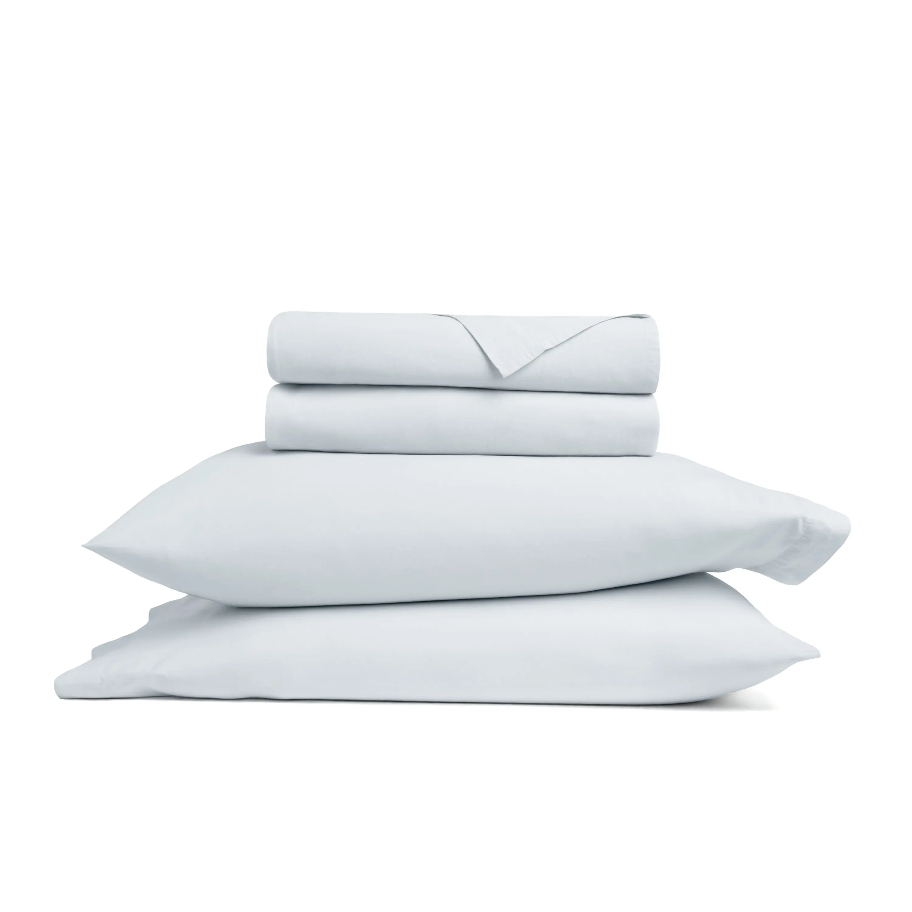100% Cotton Percale 4-Piece Sheet Set