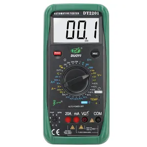 Digital High-Precision Fully Automatic Car Multimeter Car Repair Automotive Diagnostic Tool DY2201